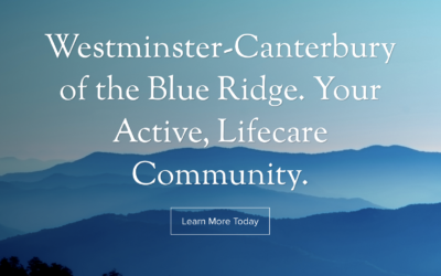 Westminster-Canterbury Of The Blue Ridge Hires Us